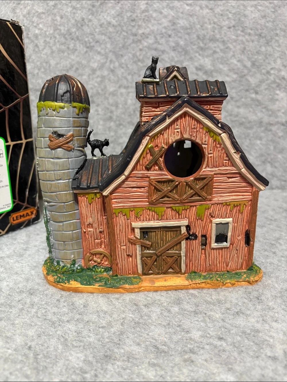 Halloween Lemax Spooky Town Dilapidated Barn 55916 2015 Scary